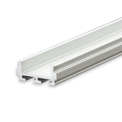 LED Aufbauprofil SURF12 RAIL, Aluminium eloxiert, 200cm