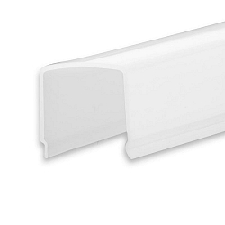 Accessory for profile SURF24(FLAT) / DIVE24(FLAT) - cover COVER11, opal, 65% translucency, 200cm