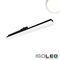 3-phase linear luminaire 60cm, suitable for offices, fixed optics