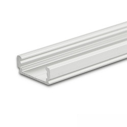 LED Aufbauprofil SURF12 FLAT, Aluminium