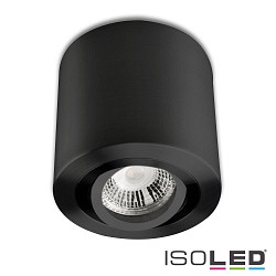 Luminaire de plafond pivotant IP20, noir  gradable