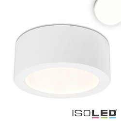 LED Aufbauleuchte LUNA, IP20, indirektes Licht, nicht dimmbar, wei, 8W 4000K 350lm 120, wei