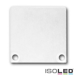 Accessory for SURF24 / DIVE24 with COVER10 - aluminium endcap EC47 (2 pc.), incl. screws, white RAL 9010