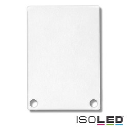 Accessory for SURF24 / DIVE24 with COVER11 - aluminium endcap EC48 (2 pc.), incl. screws, white RAL 9010