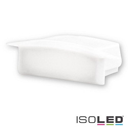 Accessory for profile DIVE12 FLAT - endcap (1 pc.), EC25W, white, closed