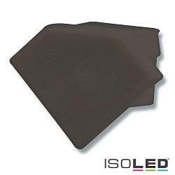 Accessory for profile CORNER11 - endcap (1 pc.), EC41B, black, closed