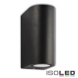 Outdoor wall luminaire SIARA Up&Down, IP54, 2x GU10, excl. lamps, black