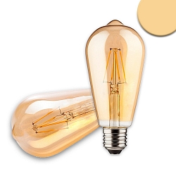 Lampadina Forma Edison Vintage Line dimmerabile E27 8W 550lm 2200K 360 CRI >90 dimmerabile