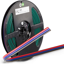 CCT cable H03VH-H AWG18, 3 poles, 0.75mm, IP20, 10m reel