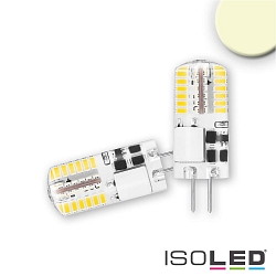 Pin based LED lamp 48SMD, IP62, sealed, G4, 12V AC / DC, 2W 3000K 150lm 360, not dimmable