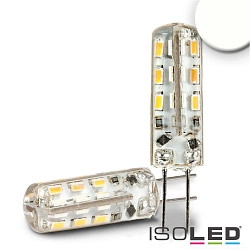 Pin based LED lamp 48SMD, IP62, sealed, G4, 12V AC / DC, 2W 4000K 150lm 360, not dimmable