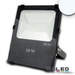 Outdoor LED floodlight PRISMATIC 50W, IP66, rotatable and swivelling, anthracite, 50W 6000K 7000lm 110