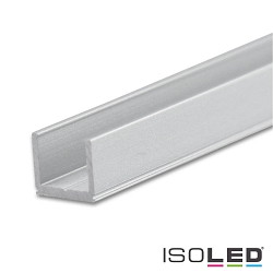 LED surface mount profile SURF6, aluminium, 200cm, anodized aluminium