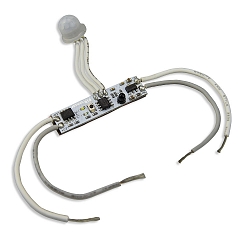 LED Mini-Switch PIR motion sensor with StandBy level, 12-24V DC 3A