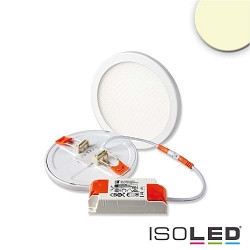 LED Downlight Flex 8W, IP52, UGR<19, BAP geeignet, DA 5-10cm, nicht dimmbar, wei, 8W 3000K 700lm 120