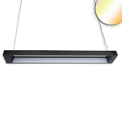 LED hanging lamp FRAME, IP40, length 122.2cm, 40W ColorSwitch 3000-5700K 3600lm 120, black