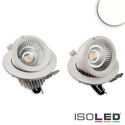 LED Shop-Downlight SPHERE, IP42,  16.4cm, ausschwenkbar + drehbar, nicht dimmbar, wei, 35W 4000K 3200lm 38