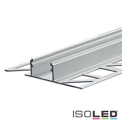 LED Fliesen T-Profil, Aluminium eloxiert, 200cm