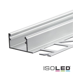 LED Fliesenprofil Abschluss, Aluminium eloxiert, 200cm