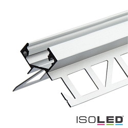 LED tile profile, outside corner, anodized aluminium