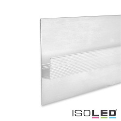 LED drywall profile SHADOW GAP 40, anodized aluminium, 200cm