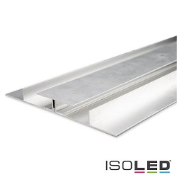 LED Trockenbau-Leuchtenprofil PLANAR, indirektes Licht, fr 2 LED-Strips, Aluminium, 200cm, Alu eloxiert
