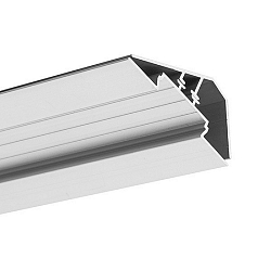 LED corner profile CORNER22, anodized aluminium, 200cm