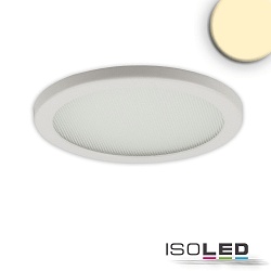 LED Downlight Flex 8W, IP52, UGR<19, BAP geeignet, ultraflach, DA 5-10cm, dimmbar, wei, 8W 3000K 550lm 120