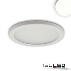 LED Downlight Flex 8W, IP52, UGR<19, BAP geeignet, ultraflach, DA 5-10cm, dimmbar, wei, 8W 4000K 600lm 120