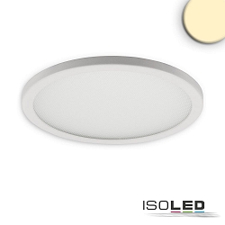 LED downlight Flex 15W, IP52, UGR<19, suitable for offices, ultraflat, DA 5-16cm, dimmable, white, 15W 3000K 1150lm 120