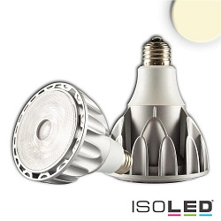 LED reflector lamp PAR30,  9.5cm, E27, 32W 3000K 3000lm 14013cd 30, warm white, Alu / silver