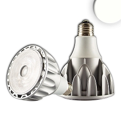 LED Reflektorlampe PAR30,  9.5cm, E27, 32W 4000K 3000lm 14013cd 30, Alu / Silber