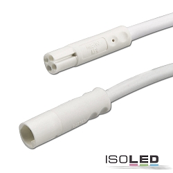 Mini-Plug RGB Verlngerung Male-Female, 4-polig, IP54, wei, max. 48V, 300cm