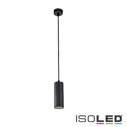 Luminaire  suspension 130 rond GU10 IP20, noir 