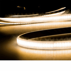 LED CRI930 Linear 48V-Flex strip, 8W, IP68, 3000K, CRi>90, 30 meter