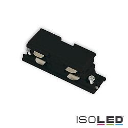 3-phase SERIE S1 - straight connector, electric, black