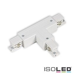 Connecteur SERIE S1 conducteur de protection droit, blanc mat