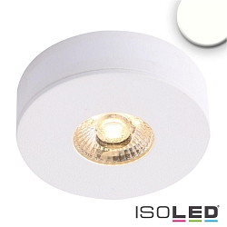 LED under cabinet or recessed light MiniAMP, 3W, 24V DC, rotatable, dimmable, 3W 4000K 240lm 60, white