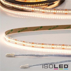 LED CRI930 MiniAMP Flex strip, 24V, 12W, 3000K, both sided 30cm cable with male plug, 120cm