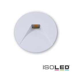 Round aluminium cover 2 for LED wall luminaire Sys-Wall68, white