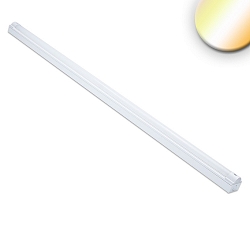 LED bar light, IP20 IK05, length 122cm, 40W Color Switch 3000-6000K 4700lm 120, suitable for lightbands, white