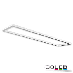 Zubehr fr LED Panel - Einbaurahmen, Aluminium, wei RAL 9016, Panel 1200 (30 x 120cm)