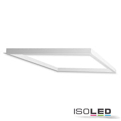 Zubehr fr LED Panel - Einbaurahmen, Aluminium, wei RAL 9016, Panel 600 (60 x 60cm)