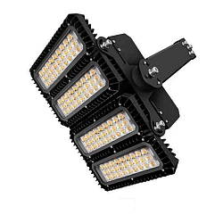 LED Flutlicht 450W, 130x40 asymmetrisch, variabel, 1-10V dimmbar, neutralwei, IP66