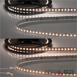 LED CRI919 / 940 MiniAMP Flex strip, 12V, 15W, dynamic white, both sided cable with male plug, 120cm