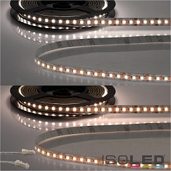 LED CRI919 / 940 MiniAMP Flex strip, 12V, 15W, dynamic white, both sided cable with male plug