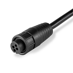 Anschlusskabel 30cm mit female-Buchse IP67, 4-polig 0.5mm