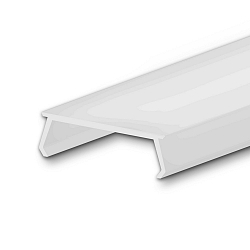 Accessory for T-Profil 20 / Profil CEILING 21 - cover COVER47, matt white, 200cm
