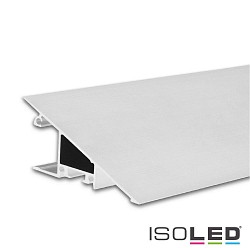 LED Aufbauprofil HIDE TRIANGLE, Keilform, indirektes Licht, Aluminium, 200cm, Wei RAL 9003