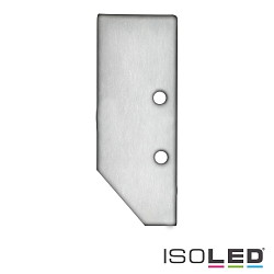 Accessory for profile HIDE ASYNC - aluminium endcap EC92 incl. screws, anodized aluminium